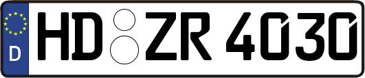 HD-ZR4030