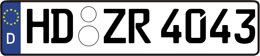 HD-ZR4043