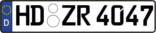HD-ZR4047