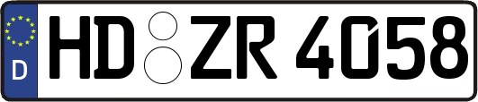 HD-ZR4058