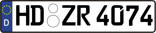 HD-ZR4074