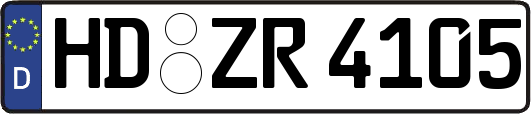 HD-ZR4105