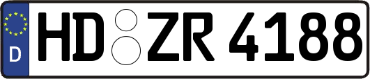 HD-ZR4188