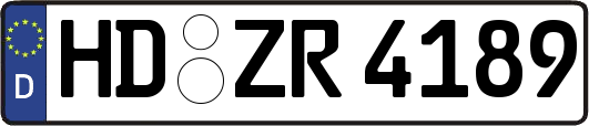 HD-ZR4189