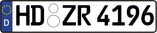 HD-ZR4196