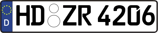 HD-ZR4206