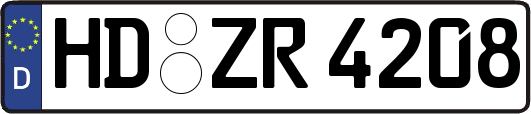 HD-ZR4208