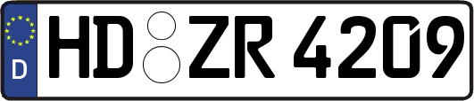 HD-ZR4209
