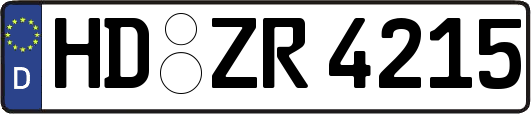HD-ZR4215