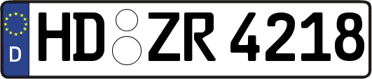 HD-ZR4218