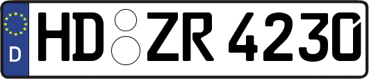 HD-ZR4230