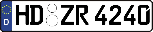 HD-ZR4240