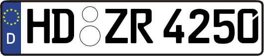 HD-ZR4250