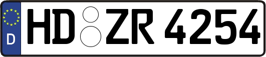 HD-ZR4254