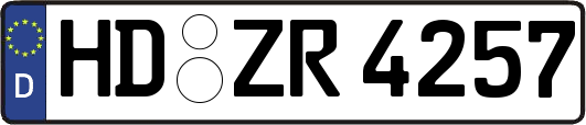 HD-ZR4257
