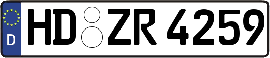 HD-ZR4259