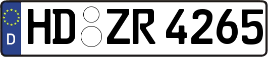 HD-ZR4265