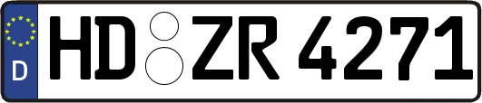 HD-ZR4271