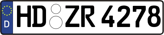 HD-ZR4278