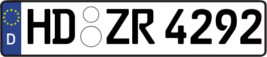 HD-ZR4292