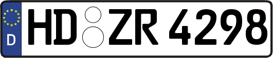 HD-ZR4298