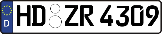 HD-ZR4309