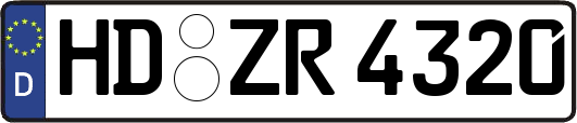 HD-ZR4320