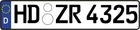 HD-ZR4325