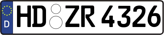 HD-ZR4326