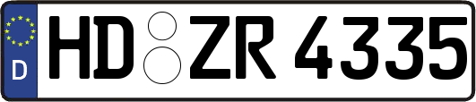 HD-ZR4335