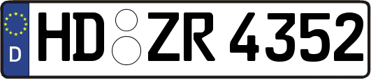 HD-ZR4352