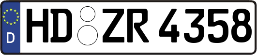 HD-ZR4358