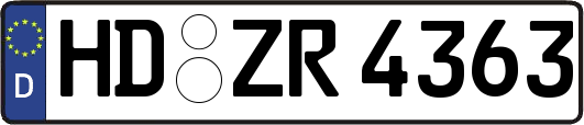HD-ZR4363