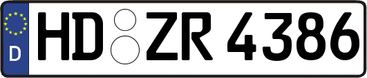 HD-ZR4386
