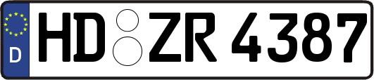 HD-ZR4387