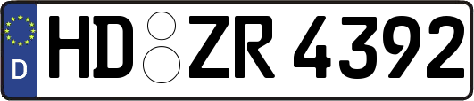 HD-ZR4392