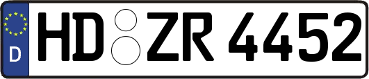 HD-ZR4452