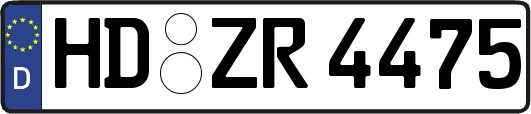 HD-ZR4475