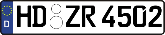 HD-ZR4502