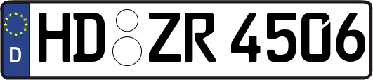HD-ZR4506