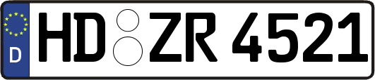 HD-ZR4521