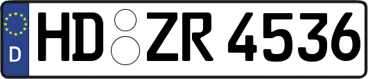 HD-ZR4536