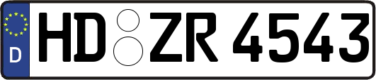 HD-ZR4543
