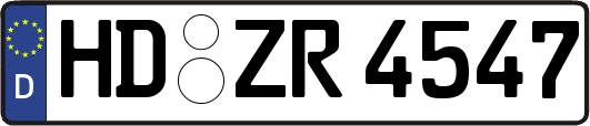 HD-ZR4547