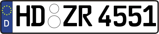 HD-ZR4551
