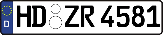 HD-ZR4581
