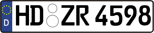 HD-ZR4598