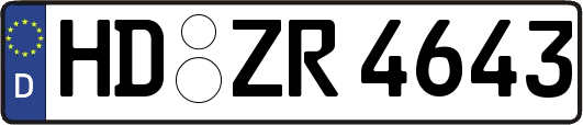 HD-ZR4643