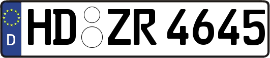 HD-ZR4645