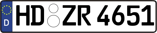 HD-ZR4651